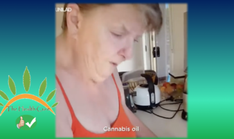 Woman With Parkinson's Takes Cannabis Oil