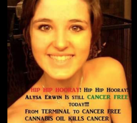 Alysa Erwin Cannabis Oil Remission from Malignant Astrocytoma