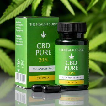 CBD Pure 20% 25 Capsules (5ml.)