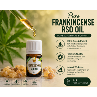 Pure Frankincense RSO Oil 1ml.