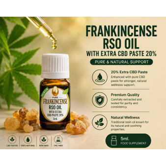 Pure Frankincense RSO Oil Extra 5ml.