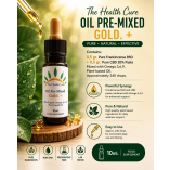 The Health Cure Oil Pre-Mixed Gold 1.0 + Extra CBD 20%