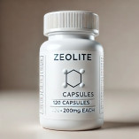 The Health Cure Zeolite 120 Capsules 200mg.