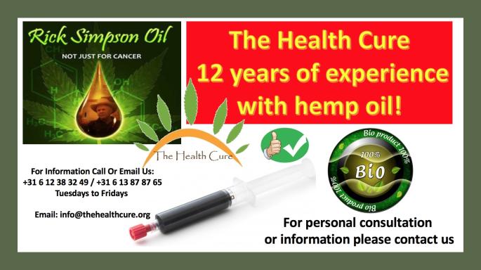 12 Years Of Experience With Rick Simpson Hemp Oil!